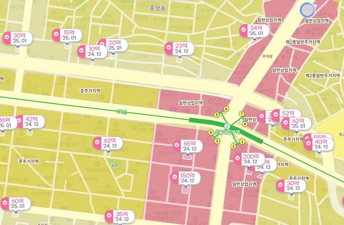 서울대입구역 부동산 리포트: 상업지역 및 투자 가치 분석