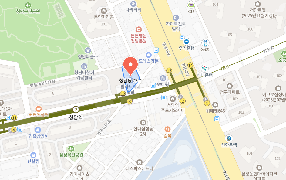 서울 강남구 청담동 73-4 매물분석 리포트 – 청담빌딩