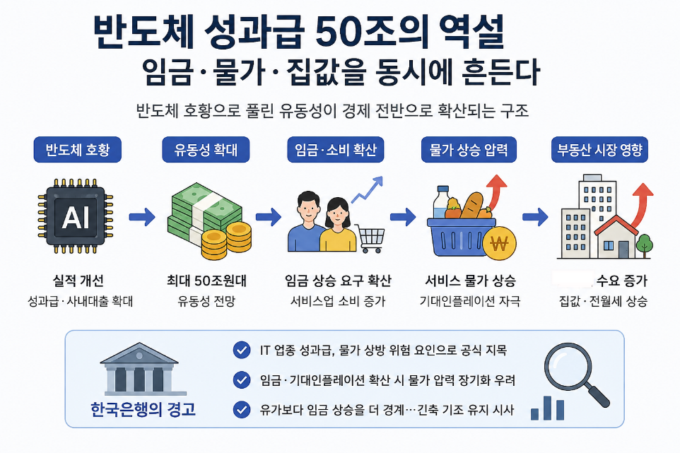 반도체 호황 50조 유동성, 집값까지 밀어올리나