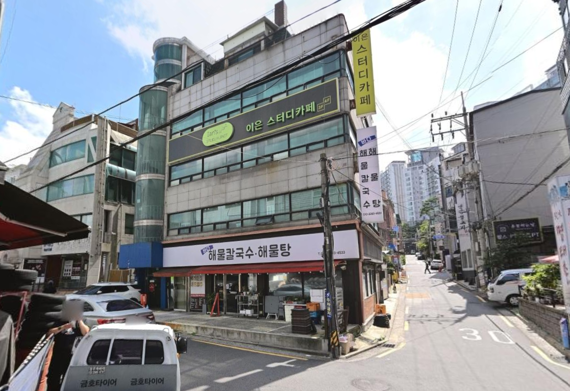 상도로 이면 코너 5층 근생빌딩